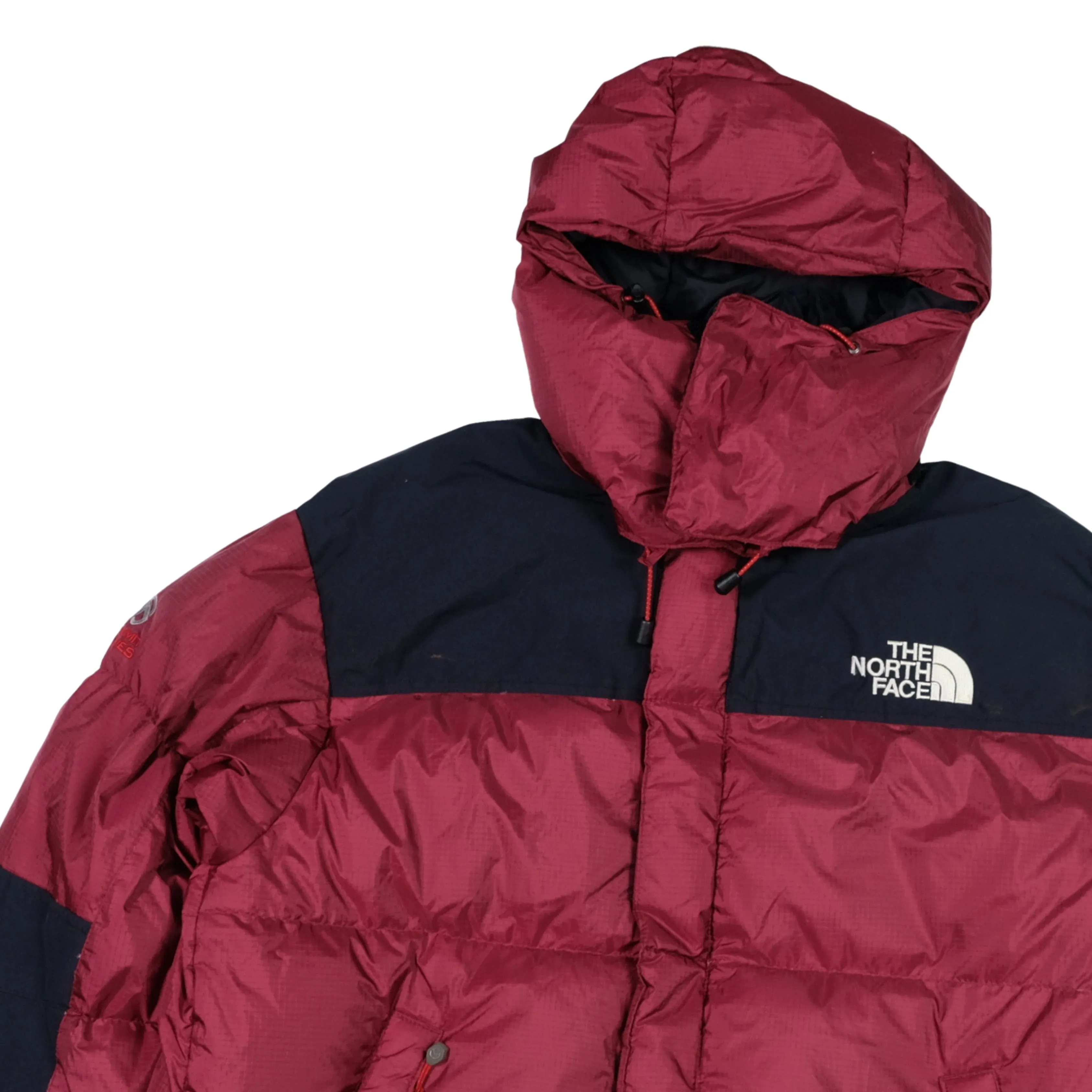 The North Face Summit Series Baltoro 700 Burgundy Down Puffer Jacket Medium