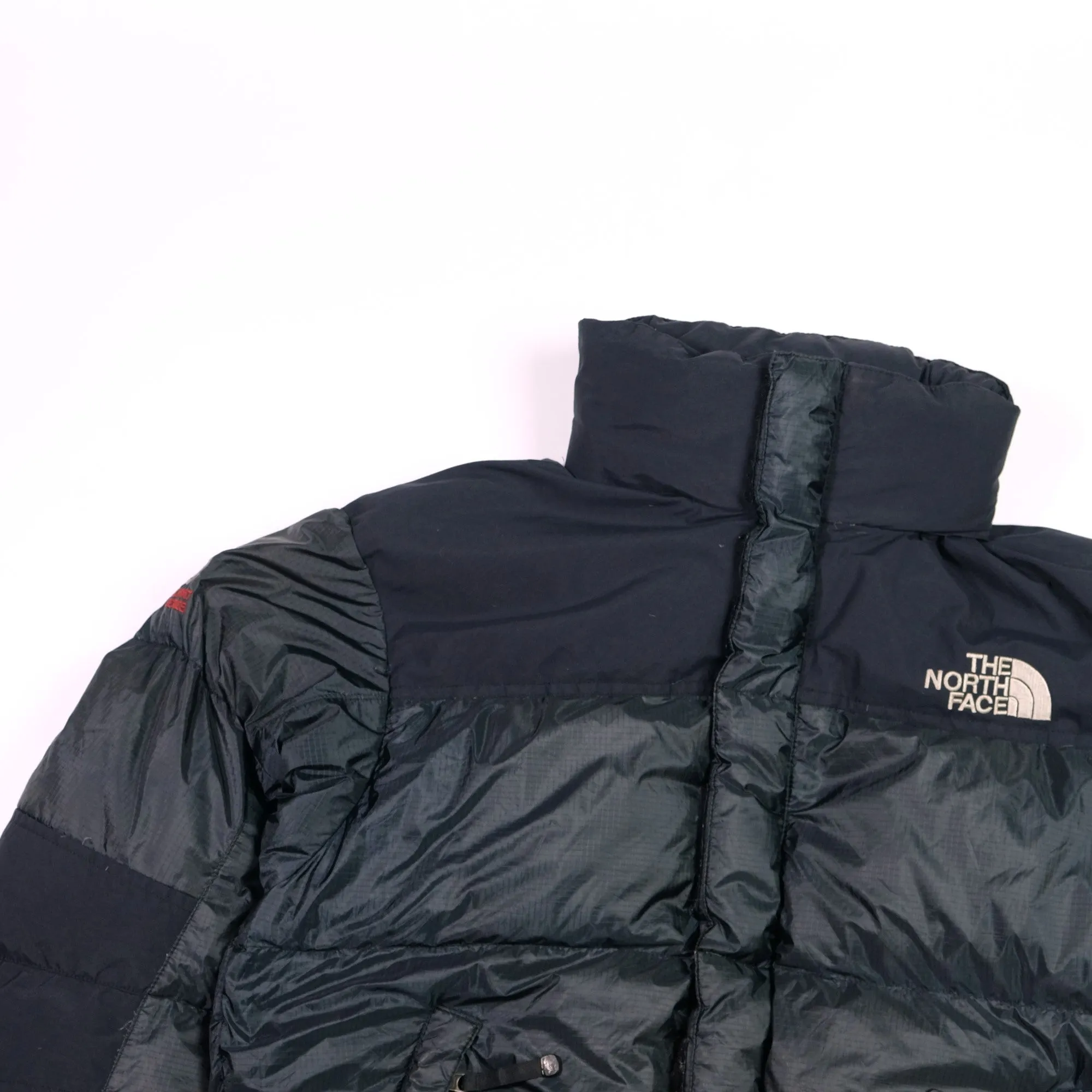 The North Face Summit Series Baltoro 700 Grey/Black Down Puffer Jacket Large