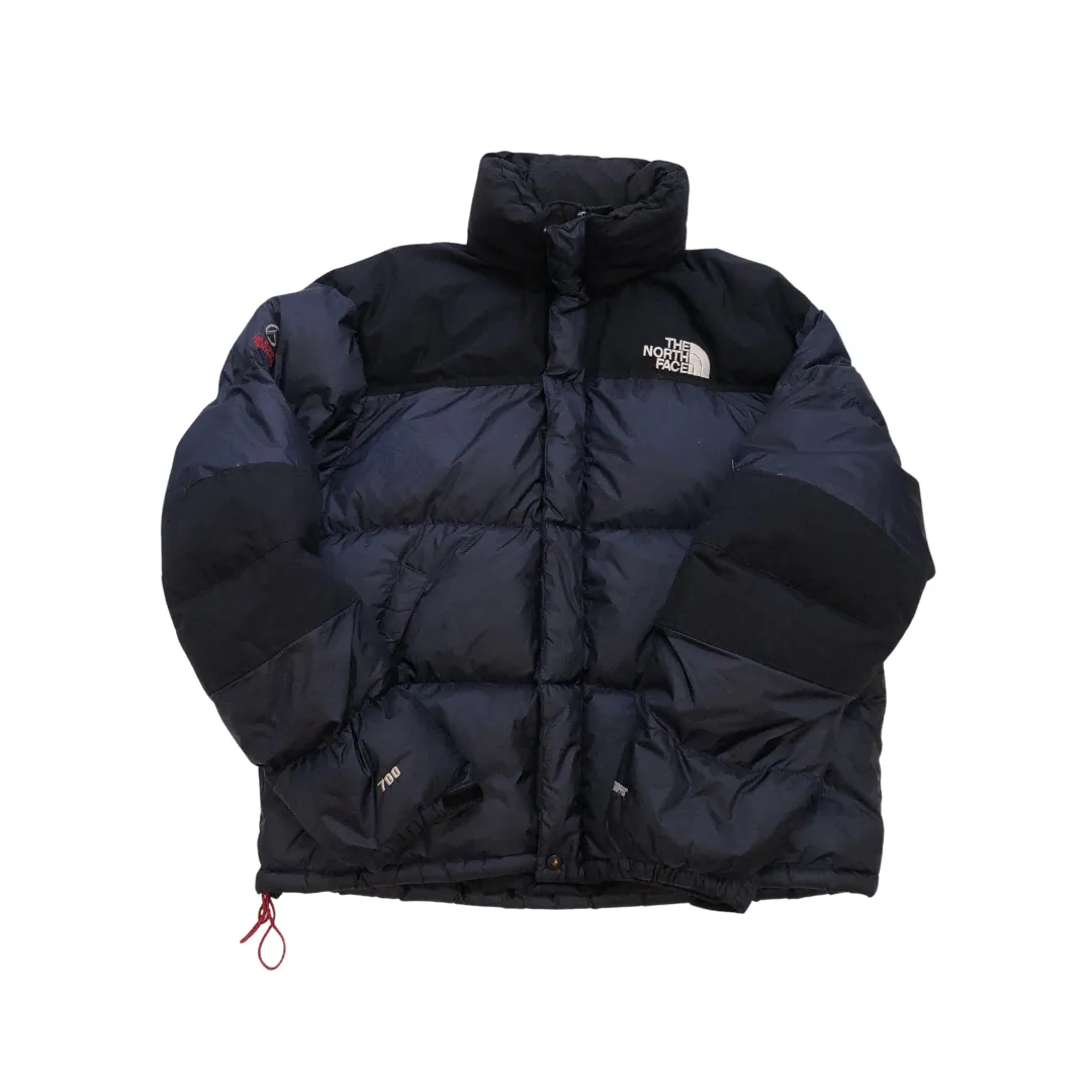 The North Face Summit Series Baltoro 700 Navy/Black Down Puffer Jacket Large