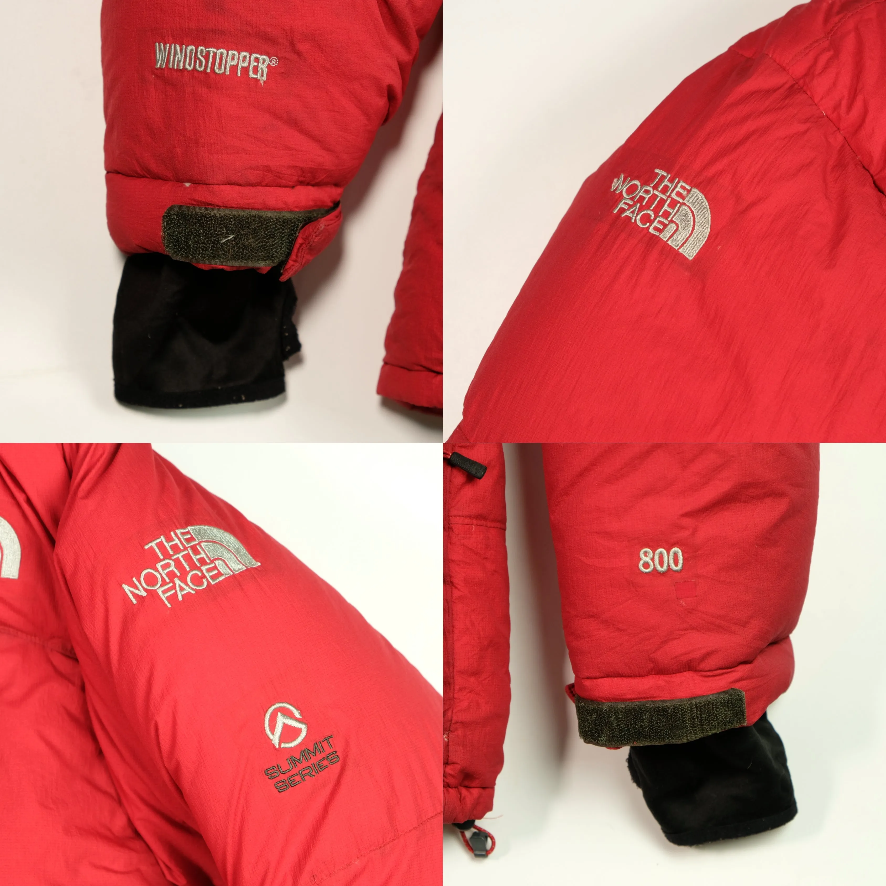 The North Face Summit Series Himalayan Vintage Red Puffer Jacket Small/Medium