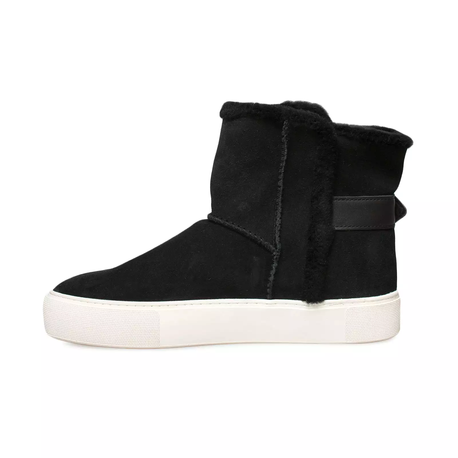 UGG Aika Black Suede Sneakers - Women's