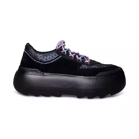 UGG Marin Mega Lace Heritage Braid Black Sneakers - Women's