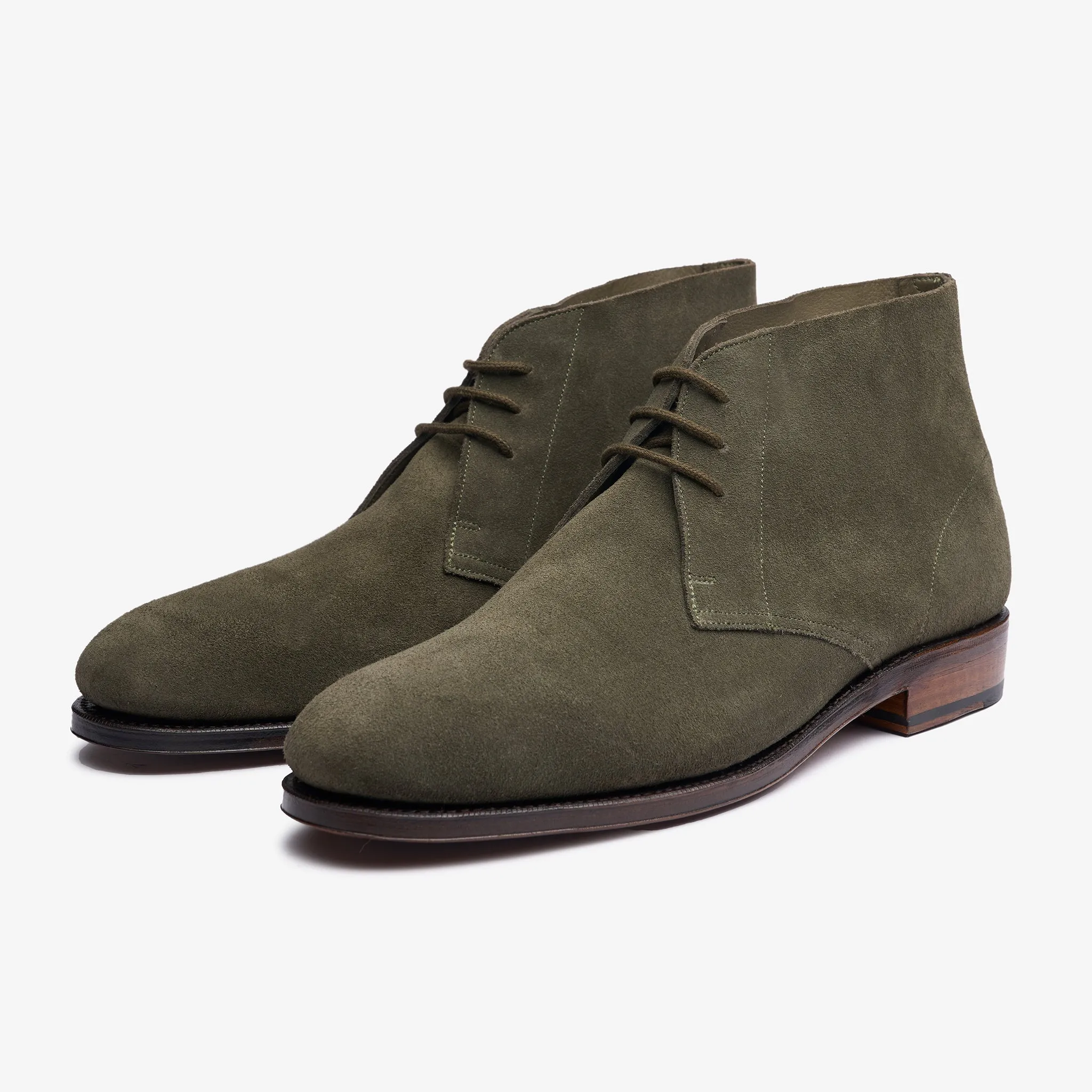 Unlined Chukka boot - Loden - Rui Last - Janus Calf