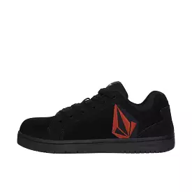 Volcom Stone Nubuck Composite Toe Black And Red