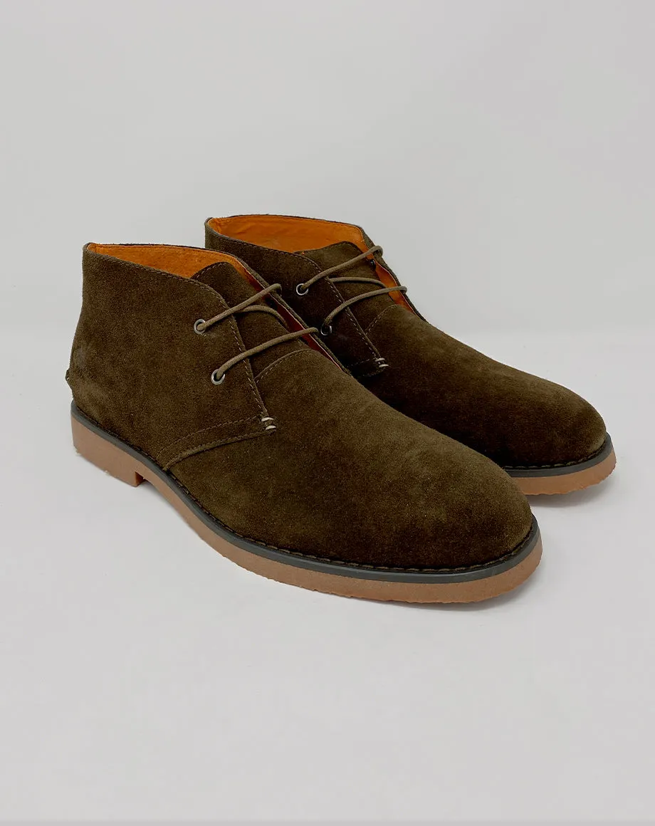 WARWICK MEN’S SUEDE DESERT BOOT | CHOCOLATE