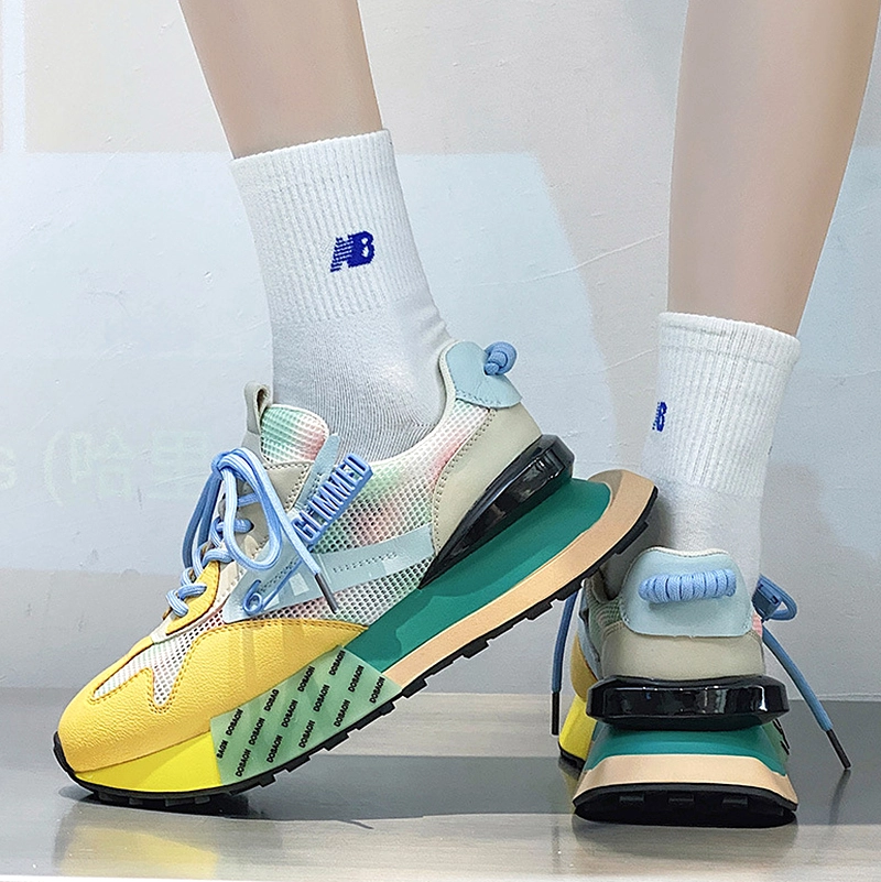 Women Breathable Height Increasing Sneakers 