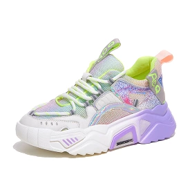 Women Colorblock Luminous Sneakers 