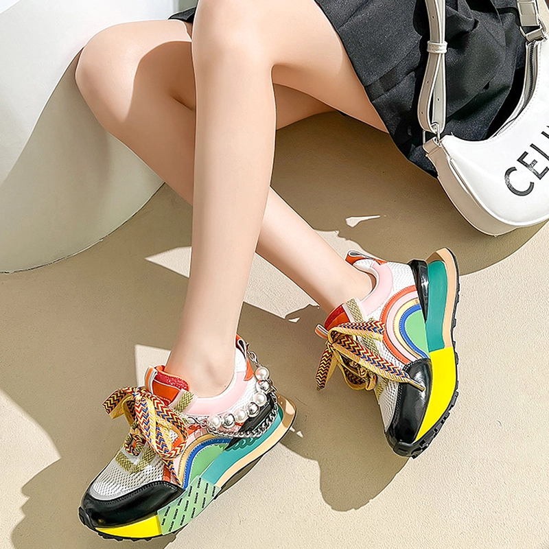 Women Sweet Platform Sneakers 