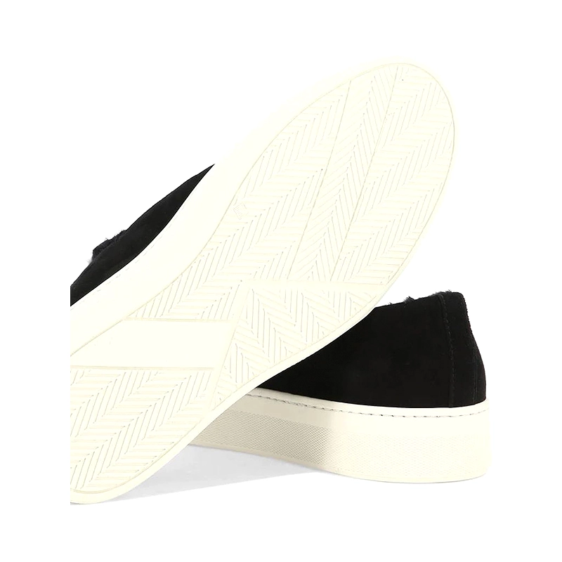 Women’s All-Season Sneakers, Black Low-Top 