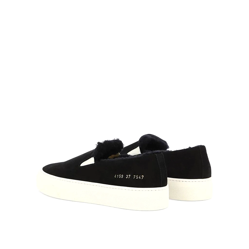 Women’s All-Season Sneakers, Black Low-Top 