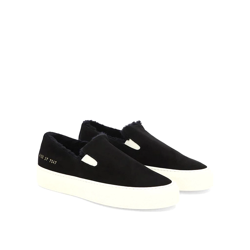 Women’s All-Season Sneakers, Black Low-Top 